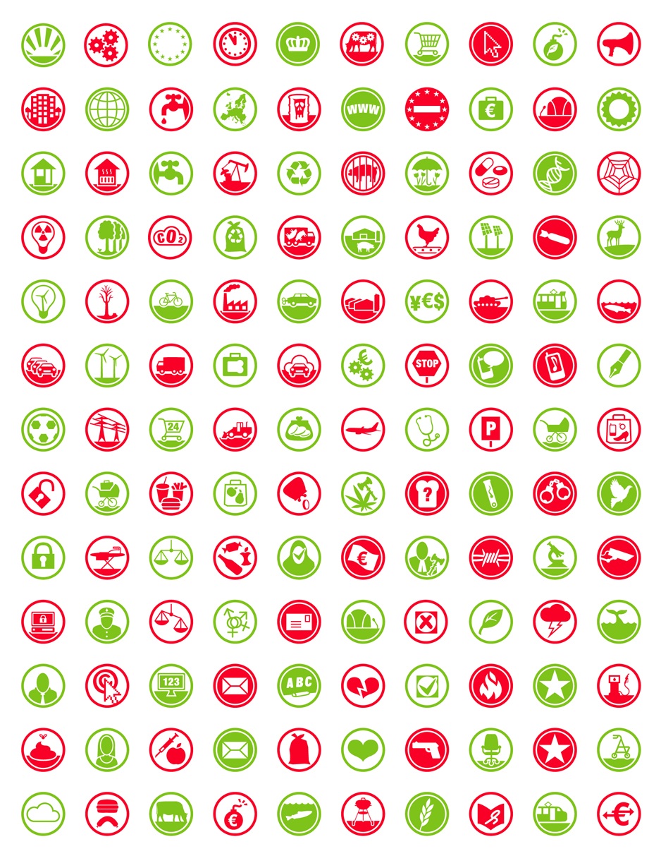 Groenlinks icons